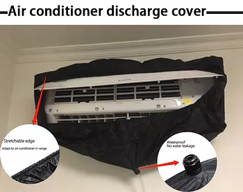 aires acondicionados y abanicos - Forro funda para lavar aire acondicionado split consola