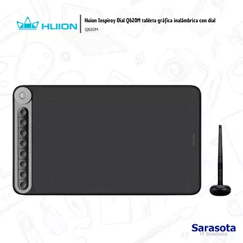accesorios para electronica - Huion Inspiroy Dial tableta gráfica inalámbrica
