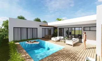 casas vacacionales y villas - Espectacular villa en construcción lista en 6 meses Separe ahora