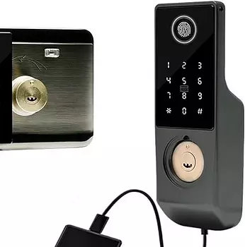 otros electronicos - CERRADURA PARA PUERTA DE HIERRO