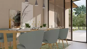 casas - Proyecto en venta Punta Cana #24-289 dos dormitorios, piscina, parqueos, seguri
