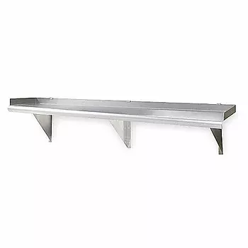 equipos profesionales - Repisa de pared en acero inoxidable 