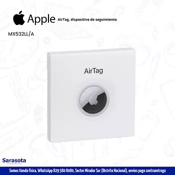 accesorios para electronica - AirTag dispositivo de seguimiento en RD$ 1.600