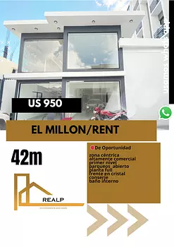 oficinas y locales comerciales - Local en el millon primer nivel
