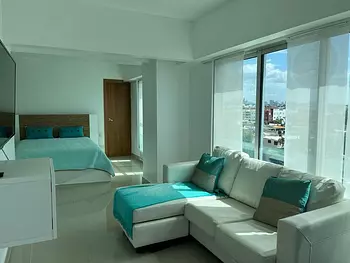 apartamentos - Cómodo apartamento en el Cacique, con espectacular vista al mar