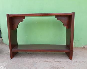 muebles y colchones - Repisa en madera de caoba 