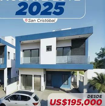 casas - SE VENDE HERMOSA CASA DE 2 NIVELES EN CONSTRUCCION RES CERRADO CON SEGURIDAD