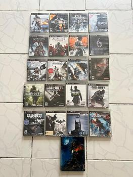 consolas y videojuegos - vendo video juegos PS3 (paquete de 21juegos)