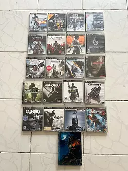 consolas y videojuegos - vendo video juegos PS3 (paquete de 21juegos)