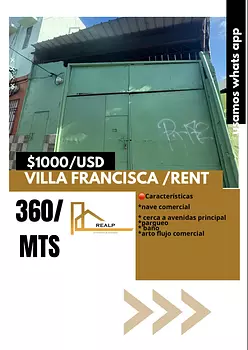 solares y terrenos - nave comercial 