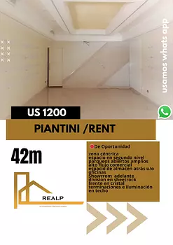oficinas y locales comerciales - Local en Piantini 1200us 