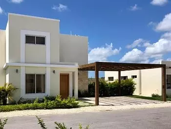 casas vacacionales y villas - Villas de 2 Niveles y 3 Habitaciones en Proyecto Cerrado con Piscina