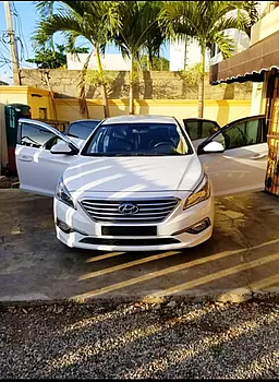 carros - Hyundai Sonata LF Blanco 2017