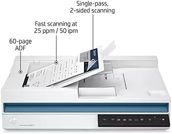 impresoras y scanners - SCANNER HP SCANJET PRO 2600 F1 FLATBED SCANNER - FLATBED SCANNER - LETTER - 1200