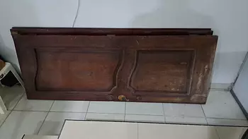 decoración y accesorios - 2 Puertas de caoba 