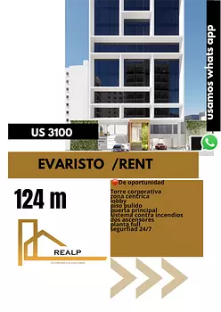 oficinas y locales comerciales - Local corporativo en renta   124 m evaristo morales 