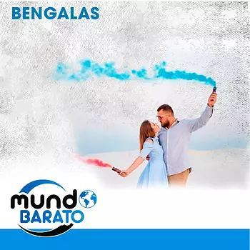 accesorios - Bengala Bomba Gender Reveal Revelacion del sexo smoke bomb humo 