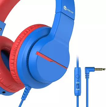 camaras y audio - iClever Auriculares para niños, volumen seguro 85/94 dB, sonido estéreo con mic