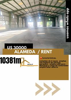 solares y terrenos - Nave en alquiler en Alameda