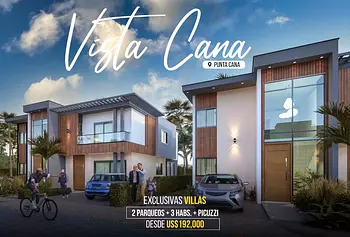 casas vacacionales y villas - VILLAS A LA VENTA EN PUNTA CANA- REPUBLICA DOMINICANA