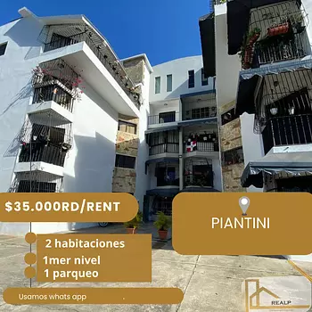 apartamentos - alquiler apartamento 