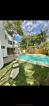 casas vacacionales y villas - Villa en Guayacanes con Playa Privada Comun