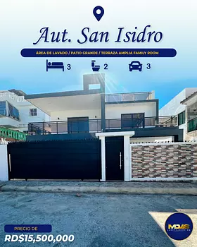 casas - Se vende Casa en la autopista de san isidro