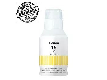 impresoras y scanners - BOTELLA DE TINTA CANON GI-16 AMARILLO, 70ML,PARA MAXIFY: GX 7010,GX6010,GX3010,G