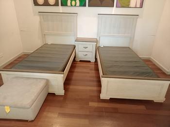 muebles y colchones - Juego de Habitación  Camas Twin