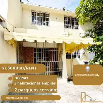 casas - casa en alquiler ideal para vivienda o negocio 