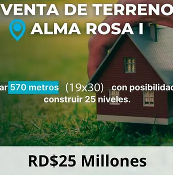 solares y terrenos - SOLAR DE 570 METROS ALMA ROSA I