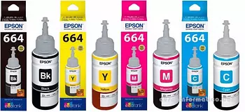 impresoras y scanners - BOTELLA DE TINTA EPSON  664EN TODOS LOS COLORES  