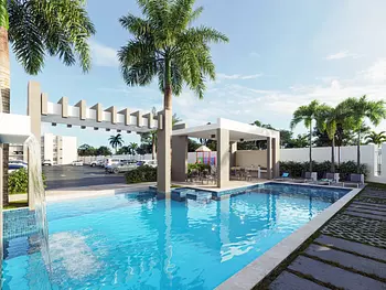 casas vacacionales y villas - Se venden proyectos de apartamentos en Bavaro Island Residences 