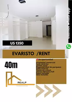 oficinas y locales comerciales - Local en primer nivel Evaristo 