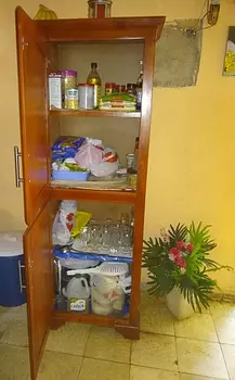 cocina - Armario de cocina  para organizar alimentos