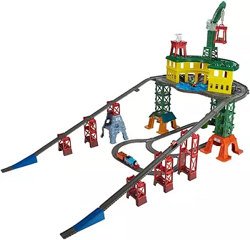 juguetes - Juguete Super Estación Thomas el Tren & Amigos. Como Nuevo!!