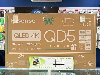 tv - SMART TV HISENSE DE 55 PULGADAS GOOGLE TV QLED 4K NUEVA #NUEVAS #OFERTAS 