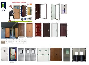 construccion e industrial - Puertas metalicas de seguridad