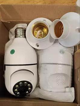 camaras y audio - Cámara de seguridad tipo bombilla