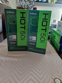 celulares y tabletas - infinix HOT 50i 256GB almacenamiento+ 8 memoria ram 