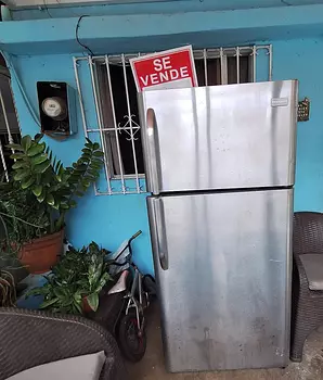 cocina - Nevera frigidaire usada