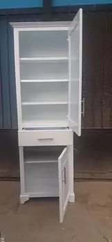 muebles y colchones - Alacena para cocina con gaveta en color blanco 