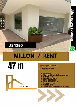 oficinas y locales comerciales - Locales en primer nivel millon