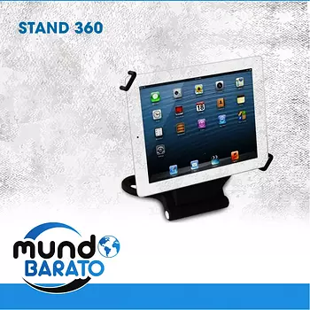 accesorios para electronica - Soporte Giratorio de 360 grados para Tablet Tableta BASE TRIPODE PARAL