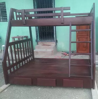 muebles y colchones - Camarote en madera Queen 