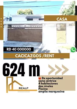 casas - Casa en Los Cacicazgos