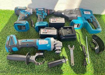 equipos profesionales - kit de taladros 