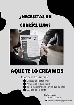 servicios profesionales - Currículum vitae profesional 