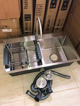 cocina - Fregadero en acero inoxidable 