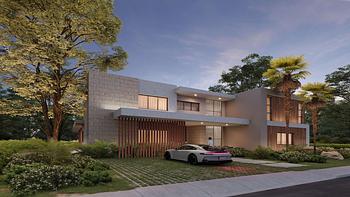 casas vacacionales y villas - Villa de 4 habitaciones, cerca del Campo de Golf Internacional, Cap Cana
